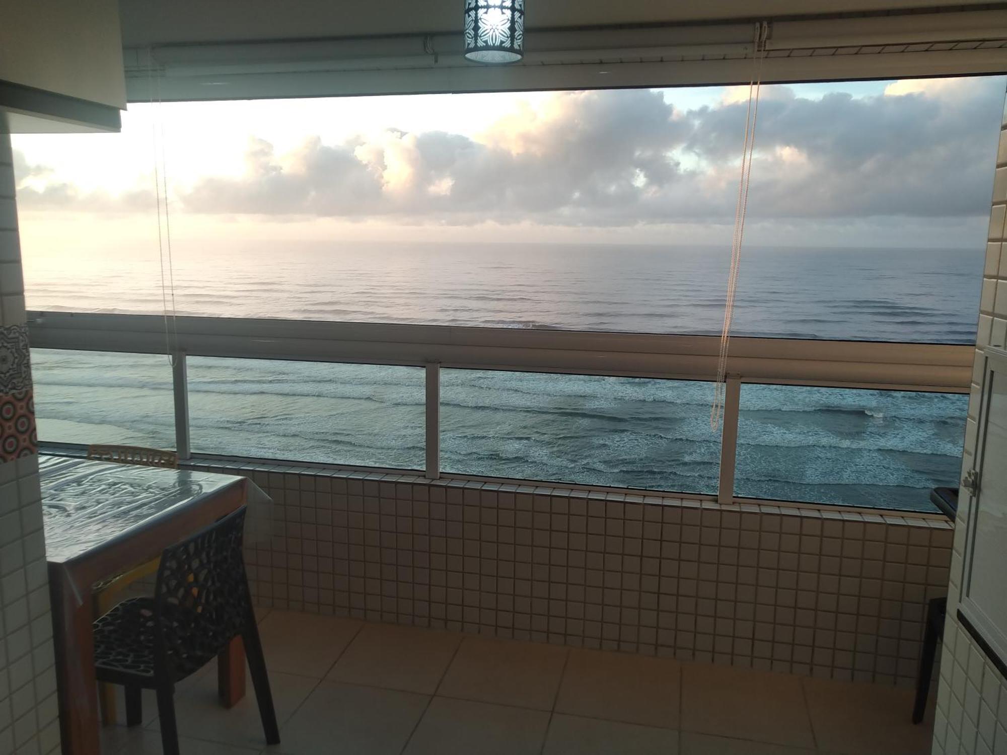 Apartamento Frente Mar Pe Na Areia برايا جراندي المظهر الخارجي الصورة